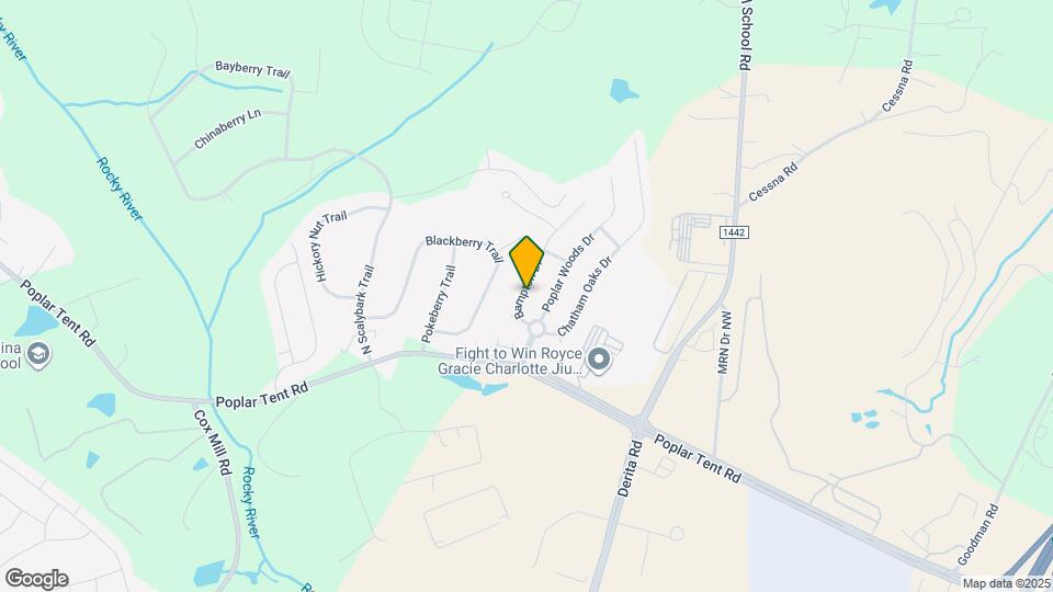 8418 Bampton Dr Map and Location Details