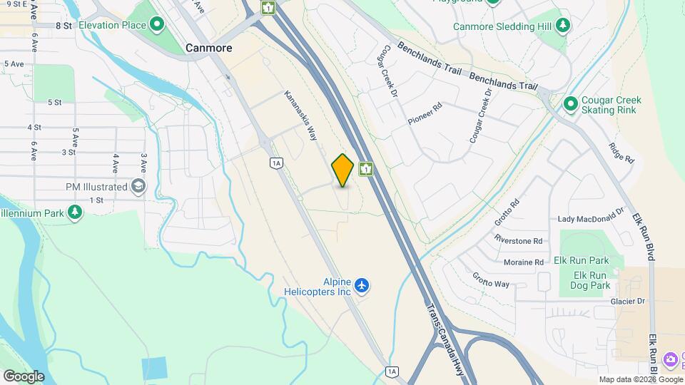 180 Kananaskis Way Map and Location Details