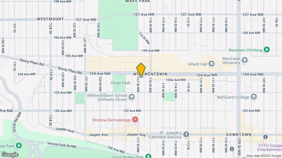 10335 117th St NW Map and Location Details