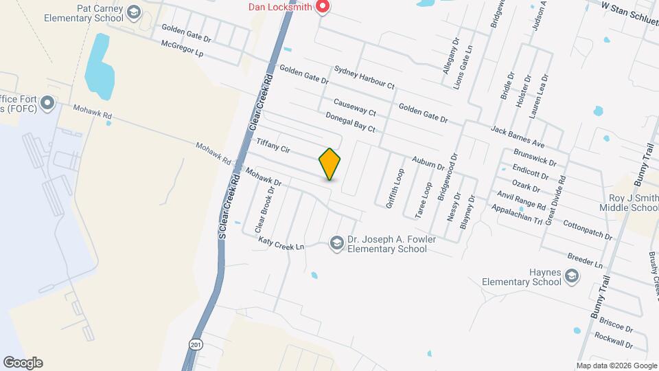 5204 Tiffany Cir Map and Location Details