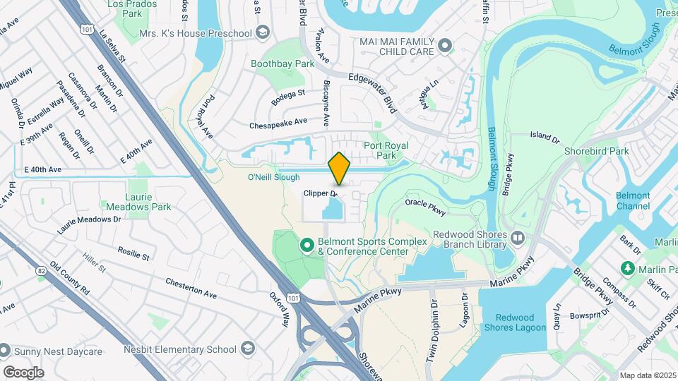 321 Treasure Island Dr Map and Location Details