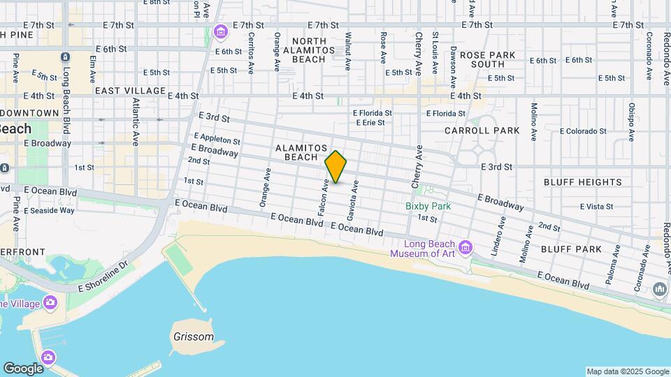 1520 E 2nd St Mapa y Detalles de la Ubicación