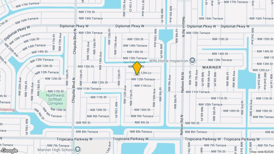 1113 NW 12th Terrace Mapa y Detalles de la Ubicación