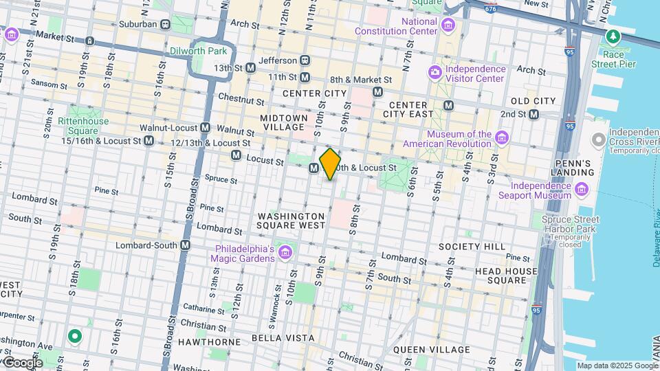 258 S 9th St Map and Location Details