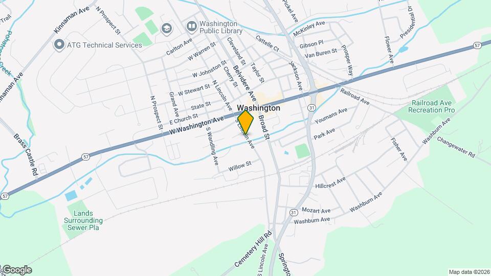 39 S Lincoln Ave Map and Location Details