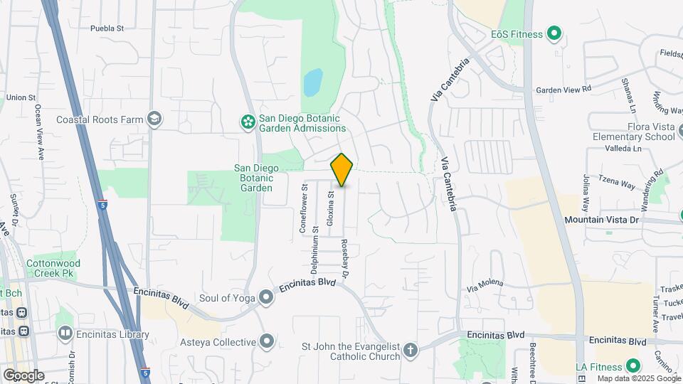 264 Rosebay Dr Mapa y Detalles de la Ubicación