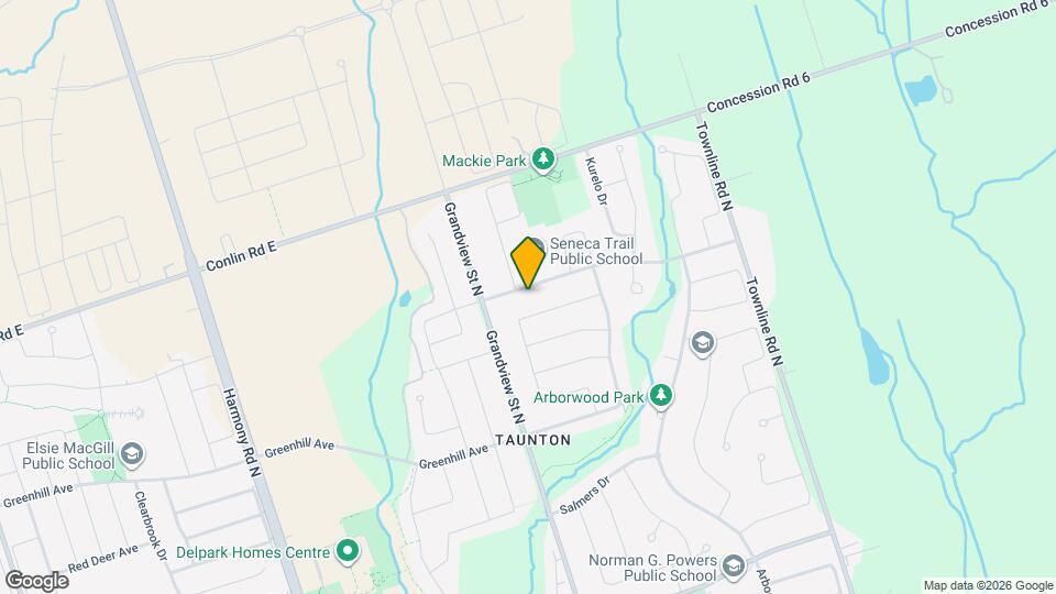 1337 Woodstream Ave Map and Location Details