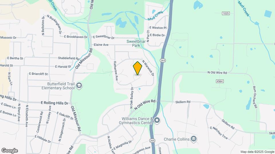 3164 Katherine Ave Map and Location Details