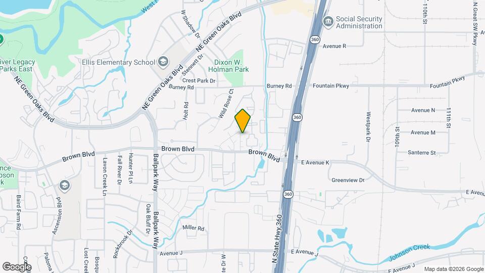 2504 Orangegrove Cir Map and Location Details