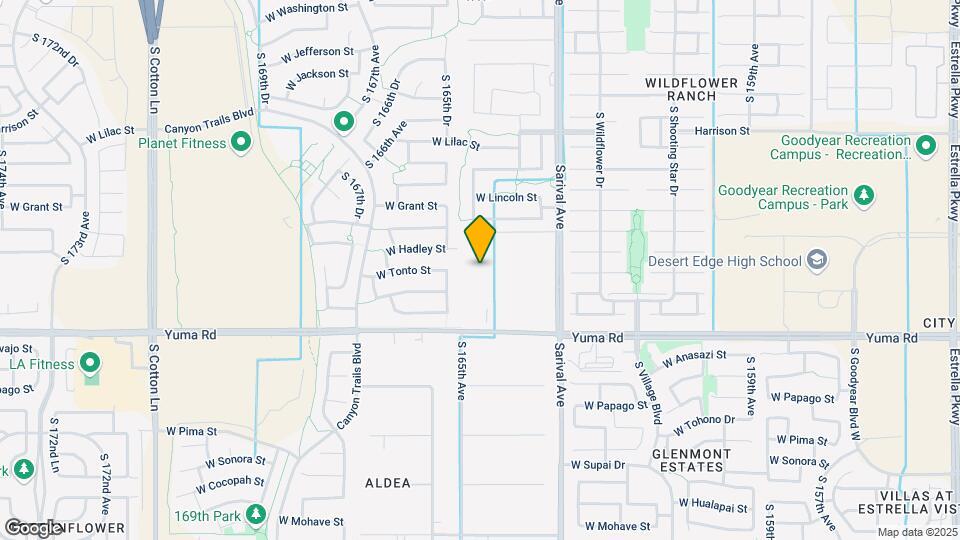 Villas Goodyear Map and Location Details