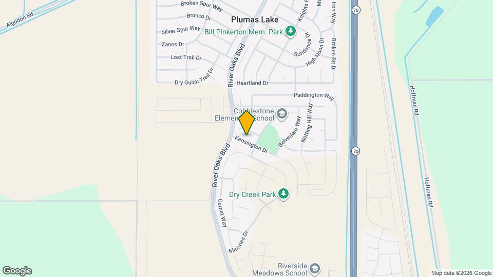 1257 Kensington Dr Map and Location Details