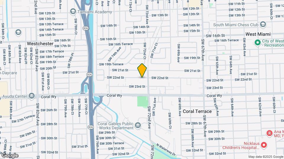 7242-7244 SW 22nd St Mapa y Detalles de la Ubicación