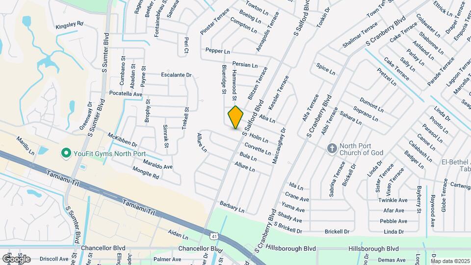 4029 Holin Ln Map and Location Details