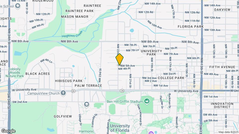 2156 NW 4th Pl Map and Location Details