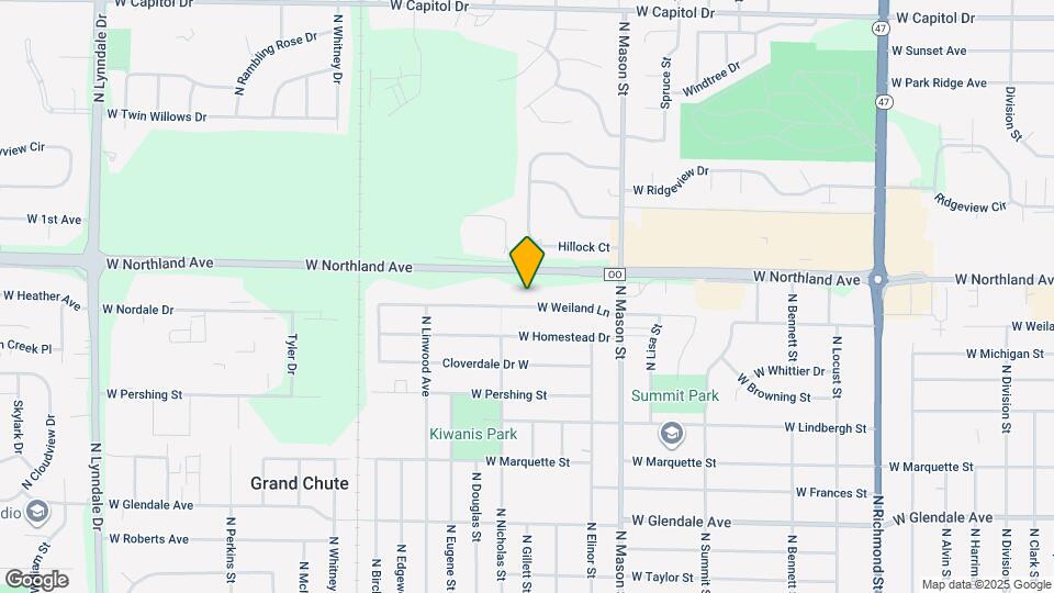 1502 W Weiland Ln Map and Location Details