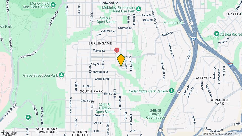 3237 Highview Dr Map and Location Details