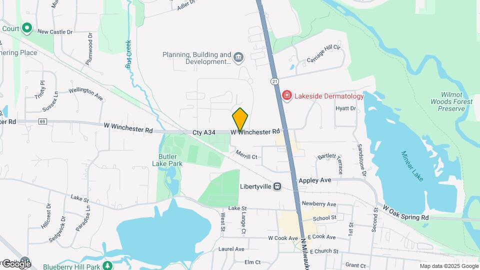 375 W Winchester Rd Map and Location Details