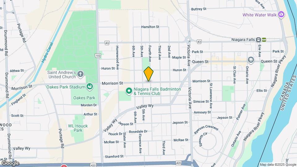 5106 Morrison St Map and Location Details