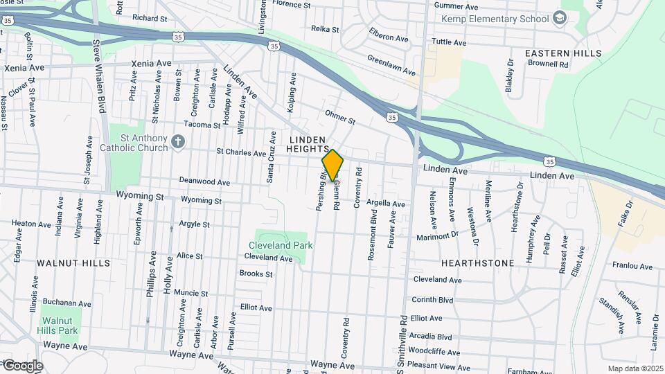 1443 John Glenn Rd Mapa y Detalles de la Ubicación