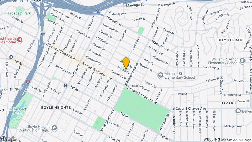 2815 Folsom St, Unit 2506 Map and Location Details