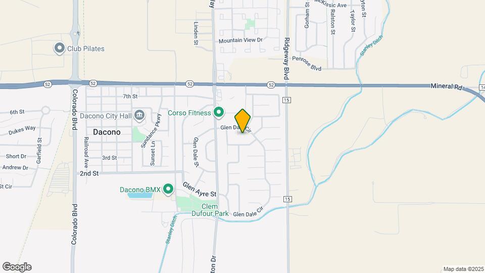 1107 Glen Dale Ct Map and Location Details