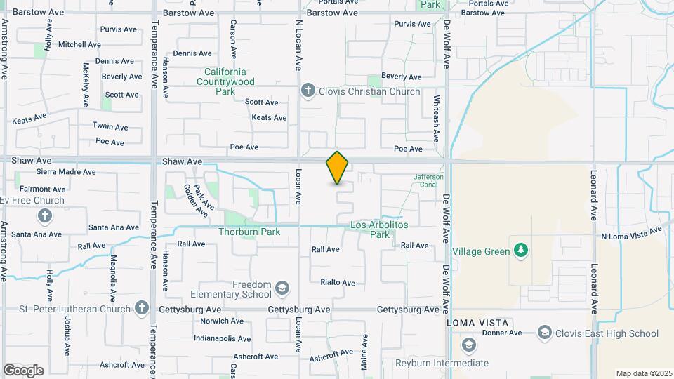 2205 Lombard Ln Map and Location Details
