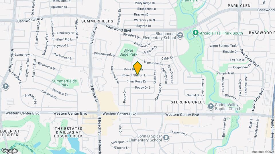 4716 Rose of Sharon Ln Map and Location Details