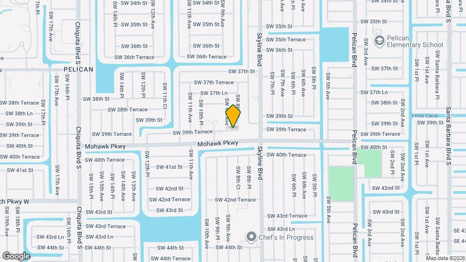 844 SW 39th Terrace Map and Location Details