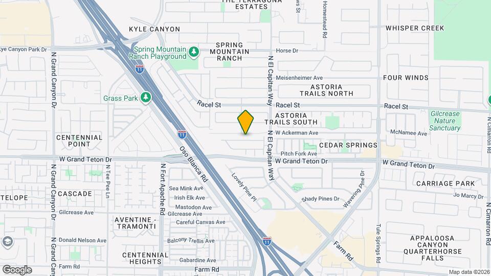 8892 Happy Stream Ave Map and Location Details