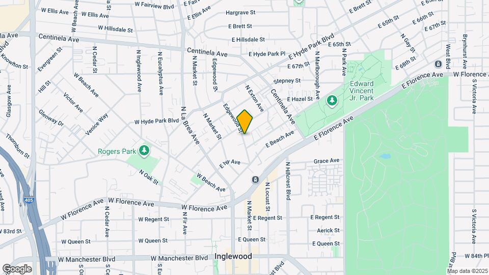 462 Edgewood St Map and Location Details