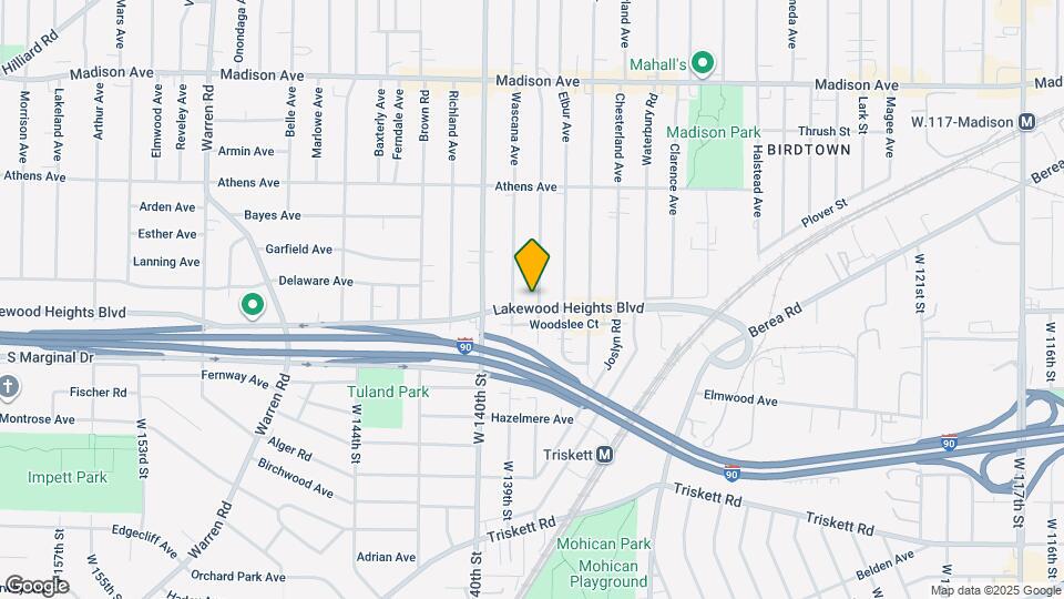 2228 Wyandotte Ave Map and Location Details