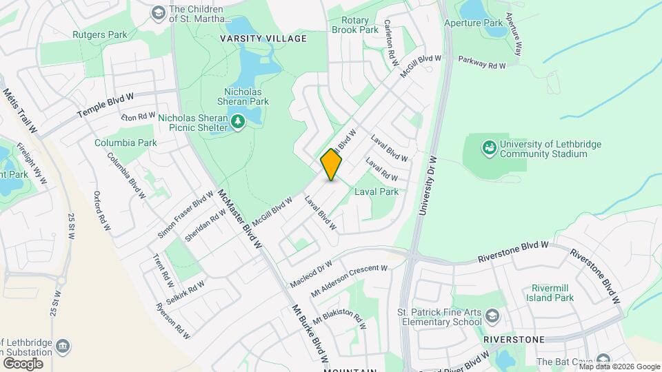 3 Bedroom Basement Suite, UTILITIES INCLUDED, Assigned Parking Map and Location Details