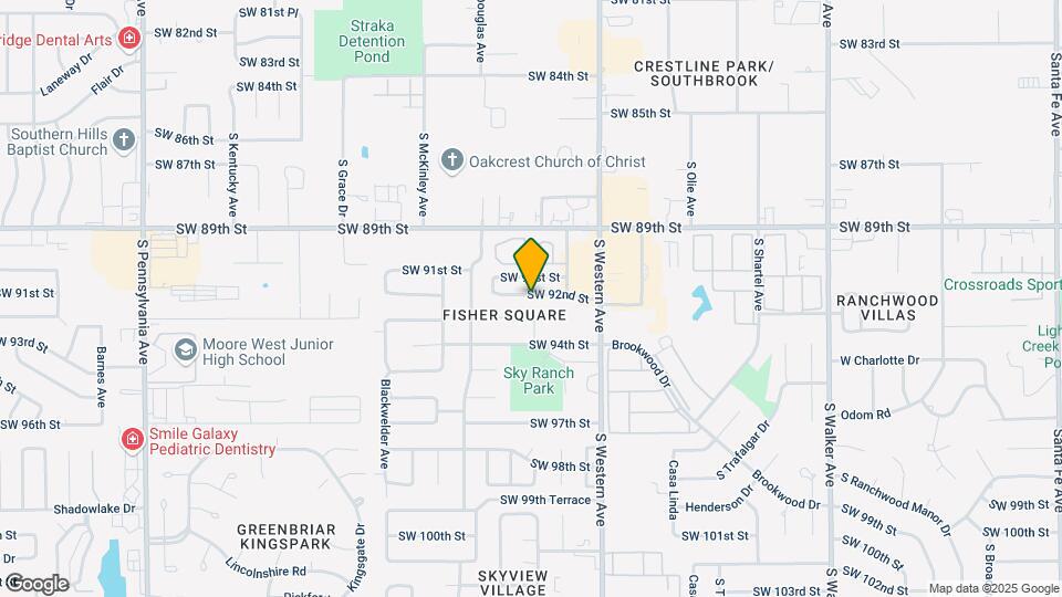 1004 SW 92nd St Map and Location Details