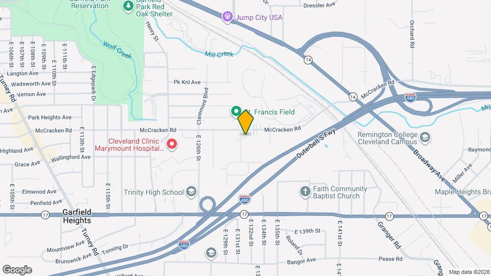 5107 E 131st St Map and Location Details