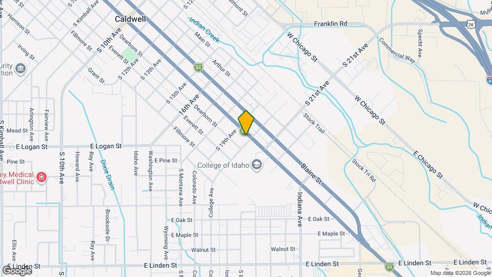 1924 Cleveland Blvd Map and Location Details