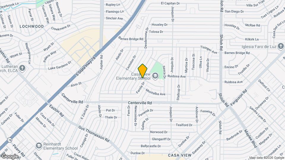 2065 Farola Dr Map and Location Details
