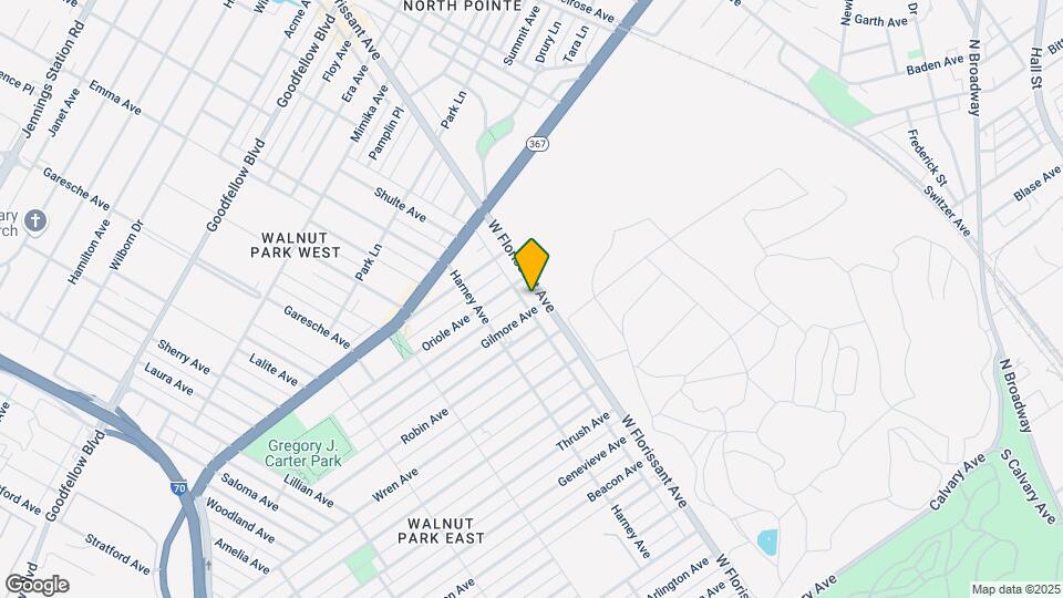 5772 W Florissant Ave Map and Location Details