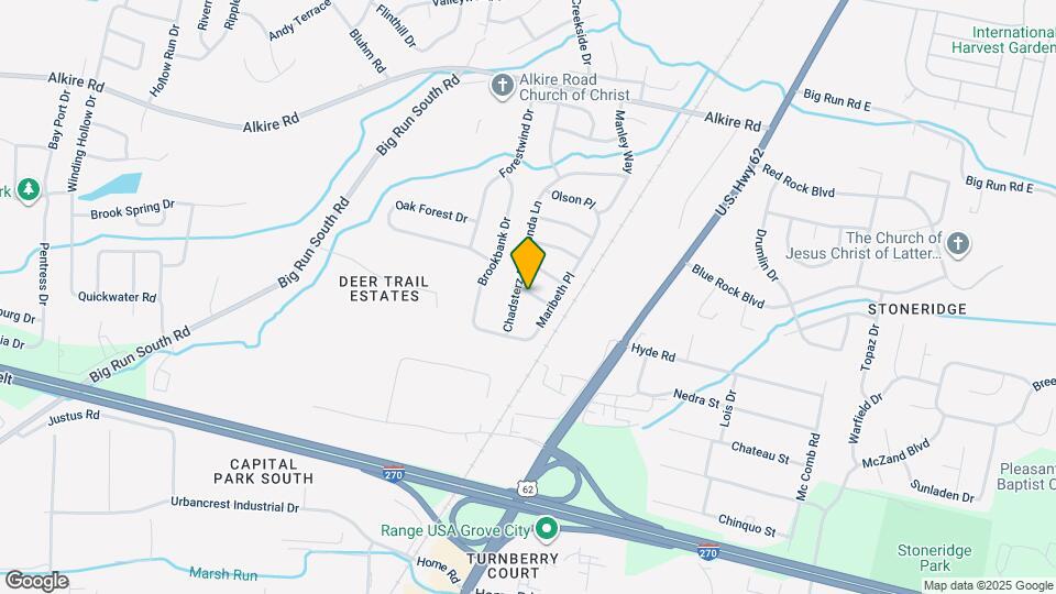 2805 Schuylar Rd Mapa y Detalles de la Ubicación