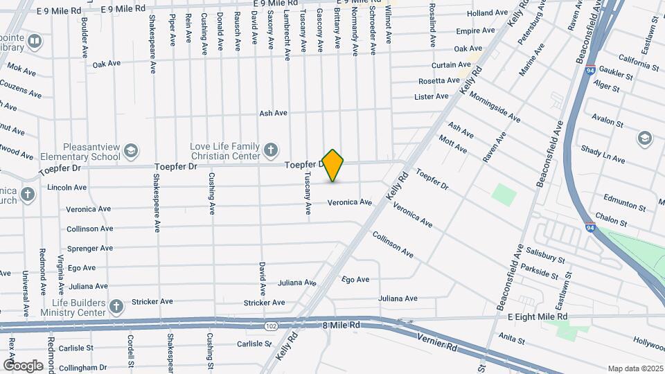 17678 Lincoln Ave Map and Location Details