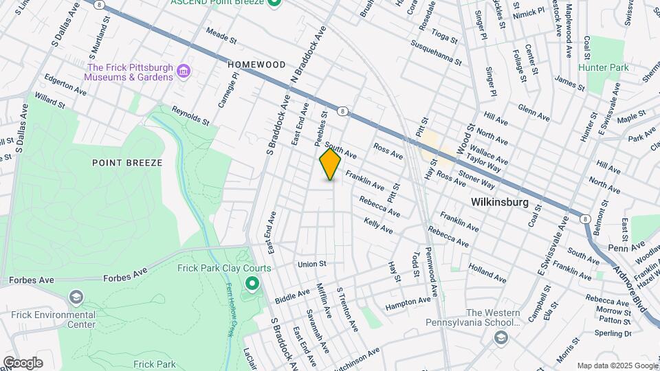 422 S Trenton Ave, Unit 2 Map and Location Details