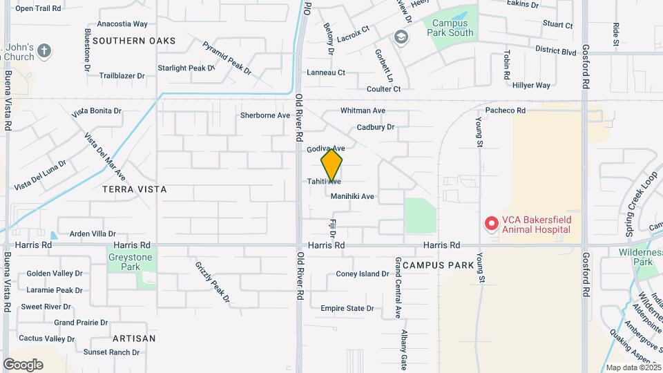 9509 Tahiti Ave Map and Location Details
