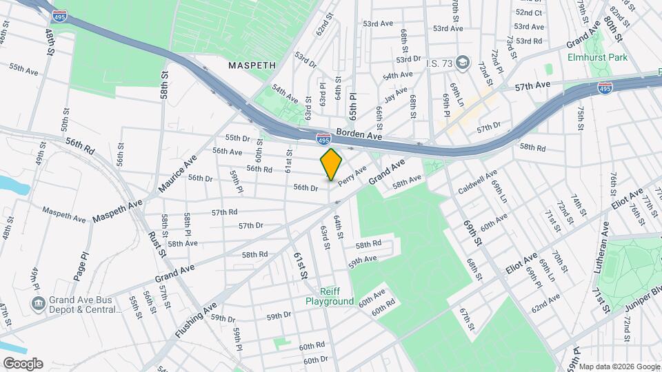 64-03 Perry Ave Mapa y Detalles de la Ubicación