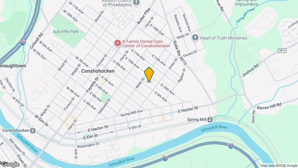 328 E 9th Ave Map and Location Details