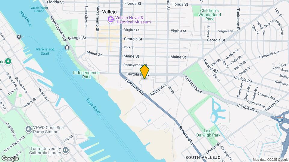 1 Napa St Map and Location Details