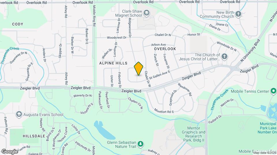 1054 Gallen Ct Map and Location Details