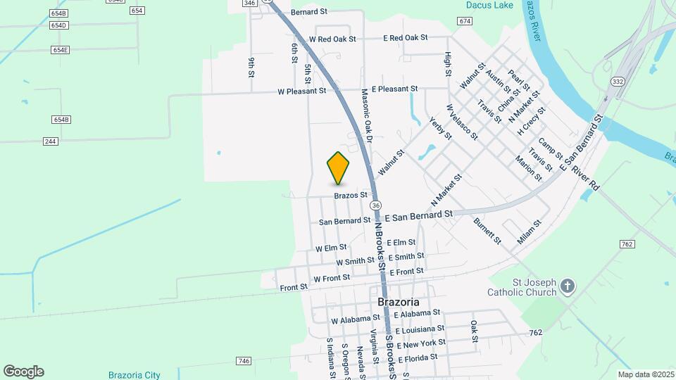210 Brazos St Map and Location Details