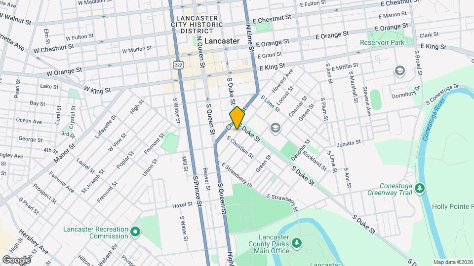 418 1/2 Howard Ave Map and Location Details