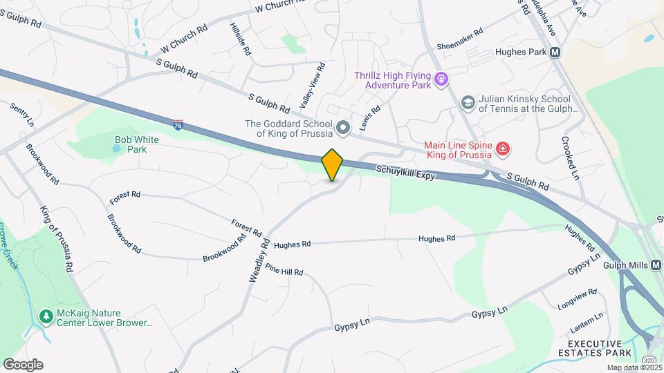 418 Weadley Rd Map and Location Details