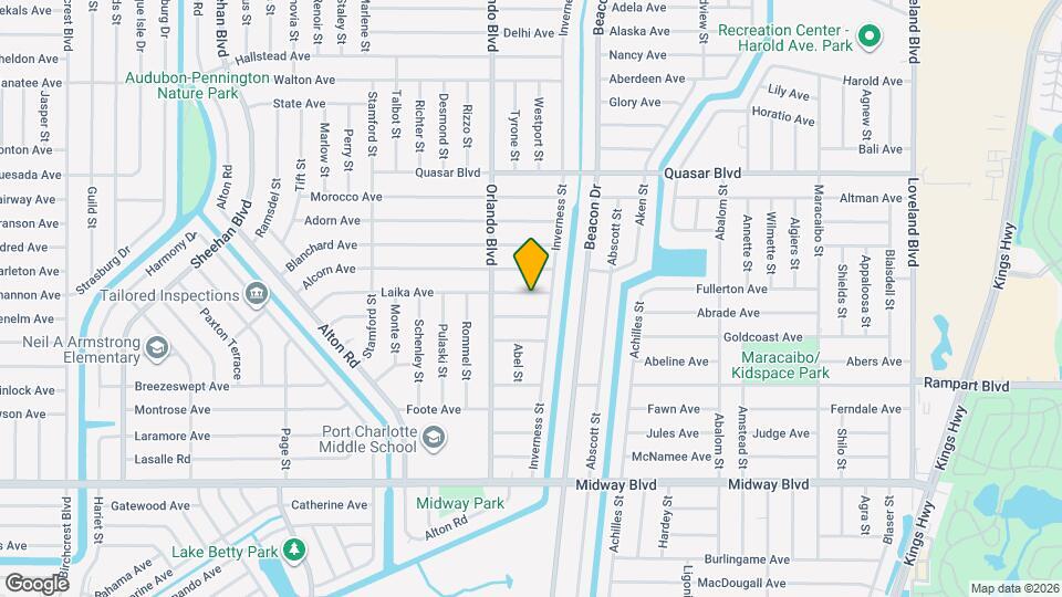 22577 Laika Ave Map and Location Details