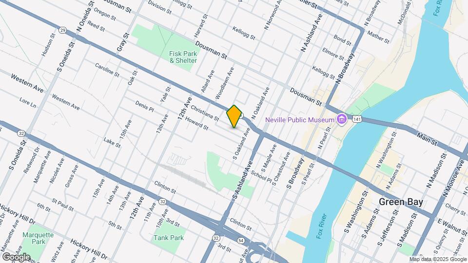 817 Christiana St Map and Location Details